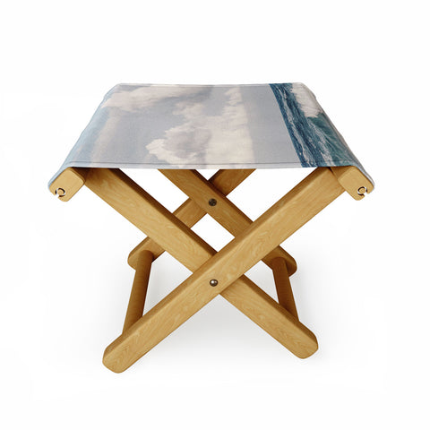 Eye Poetry Photography Ocean Clouds Nature Landscape Folding Stool