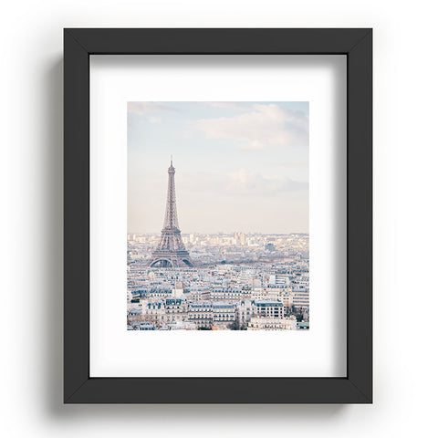 Eye Poetry Photography Paris Skyline Eiffel Tower View Recessed Framing Rectangle