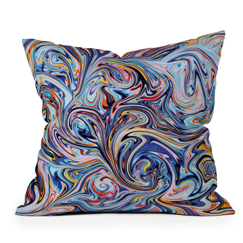 Fimbis Lazar Liquify Throw Pillow