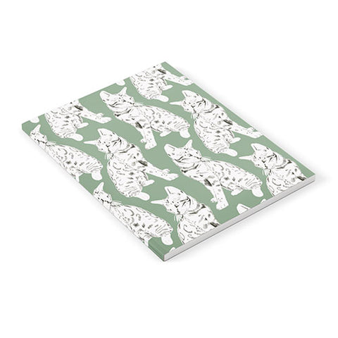 Gabriela Fuente Green Miaw Notebook