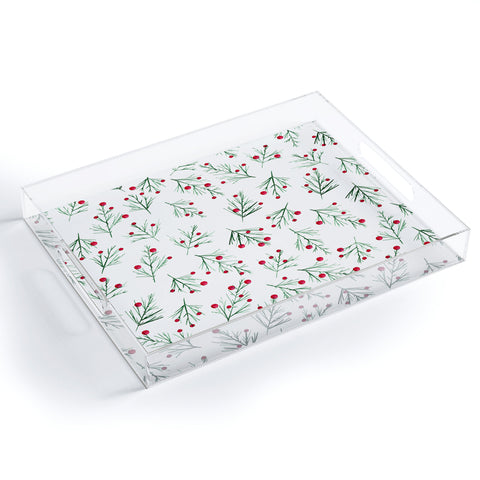 Gabriela Fuente Winterwonder Acrylic Tray