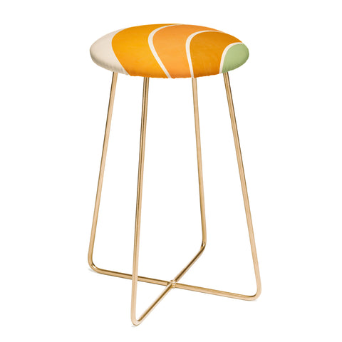 Gale Switzer Retro curve Counter Stool