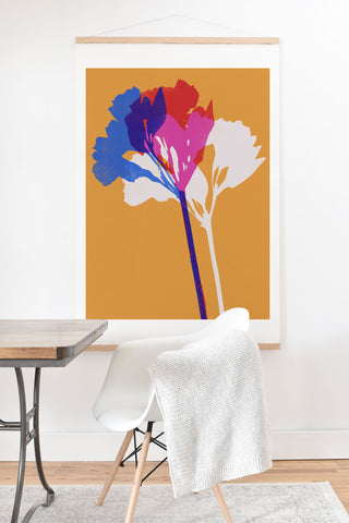 Garima Dhawan alstroemeria 15 Art Print And Hanger