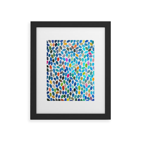 Garima Dhawan rain 16 Framed Art Print