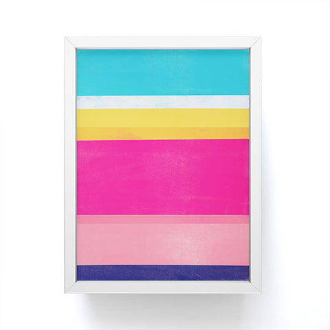 Garima Dhawan stripe study 7 Framed Mini Art Print