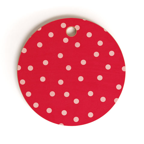 Garima Dhawan vintage dots 13 Cutting Board Round