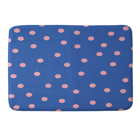 Garima Dhawan vintage dots 7 Memory Foam Bath Mat