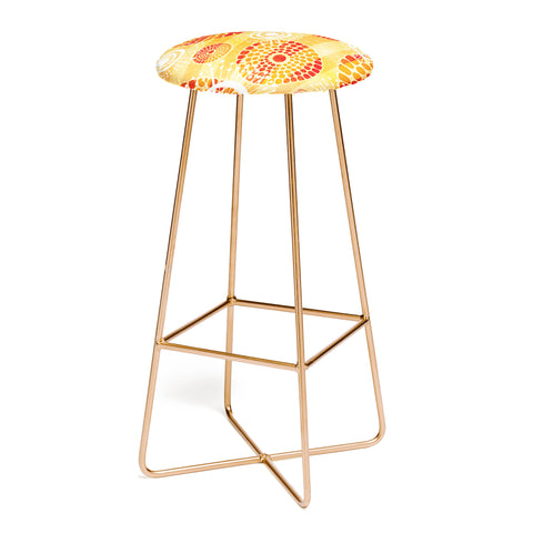 Gina Rivas Design Festive Batik Bar Stool