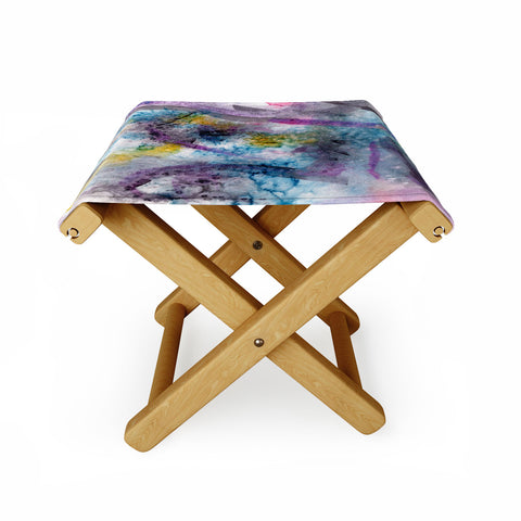 Ginette Fine Art Shadow Eyes Folding Stool