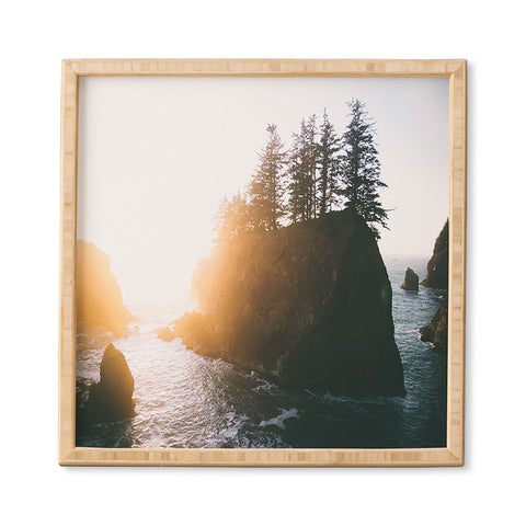 Hannah Kemp Coastal Sunset 1 Framed Wall Art