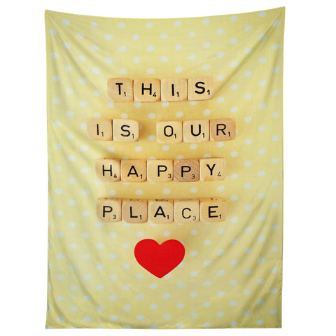 Happee Monkee This is Our Happy Place Tapestry