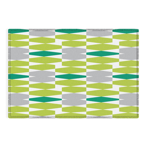 Heather Dutton Abacus Emerald Outdoor Rug