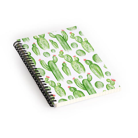 Heather Dutton Cactus Gardens Spiral Notebook
