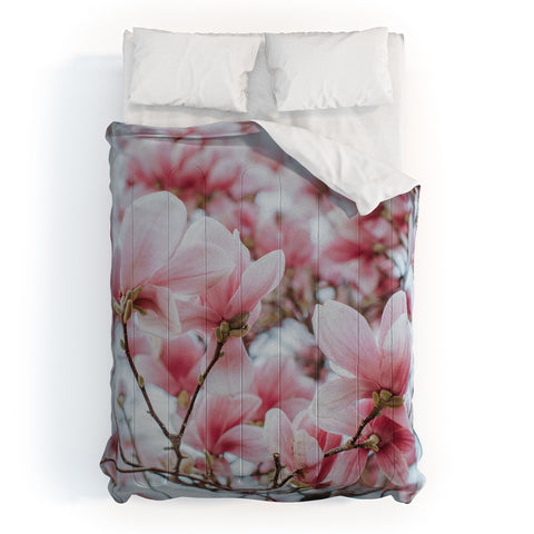 Hello Twiggs Blush Pink Magnolias Comforter