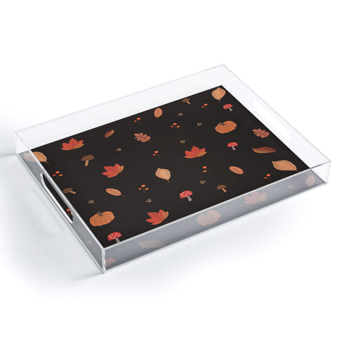 Hello Twiggs Good Morning Pumpkin Acrylic Tray