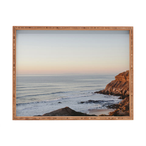 Hello Twiggs Sunset at the Beach Rectangular Tray