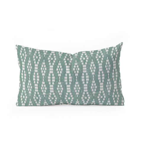 Holli Zollinger ALMHA BEADED JADE Oblong Throw Pillow