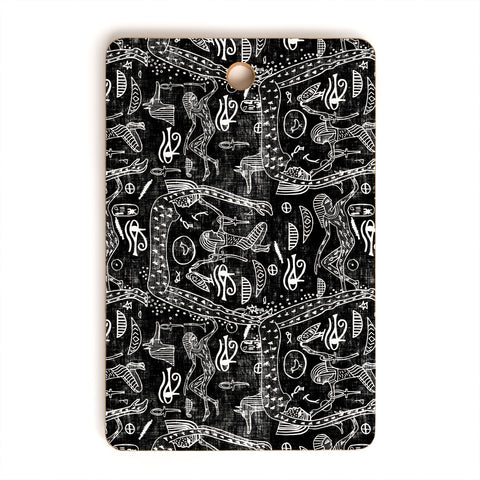 Holli Zollinger Ankh Midnight Cutting Board Rectangle