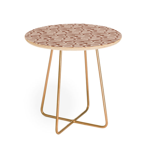 Holli Zollinger CERES ANI MARSALA Round Side Table