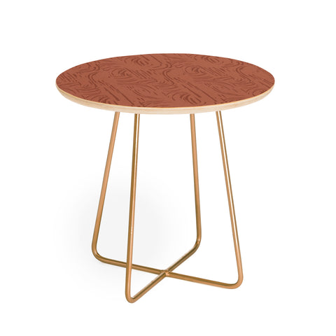 Holli Zollinger CERES MARSALA Round Side Table