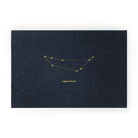 Holli Zollinger CONSTELLATION CAPRICORN Welcome Mat