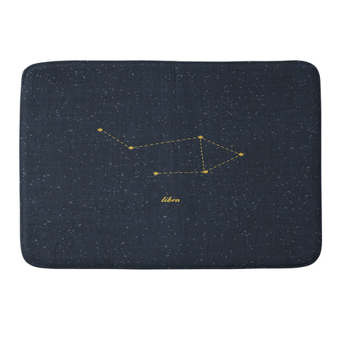 Holli Zollinger CONSTELLATION LIBRA Memory Foam Bath Mat