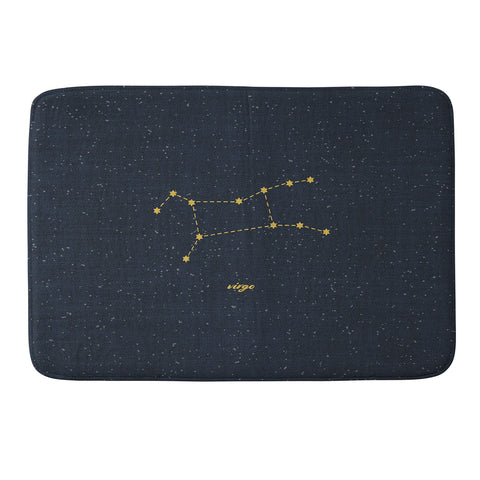 Holli Zollinger CONSTELLATION VIRGO Memory Foam Bath Mat