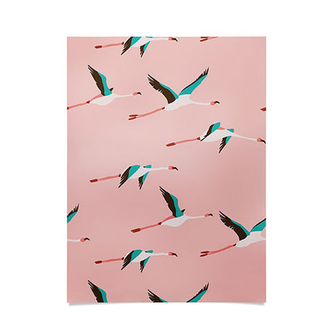 Holli Zollinger Flamingo Pink Poster