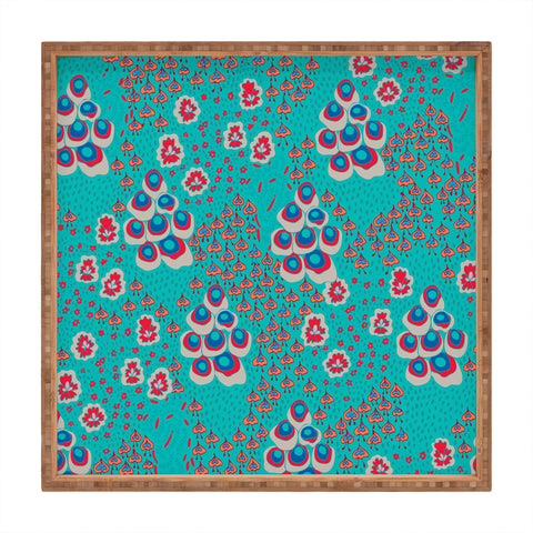 Holli Zollinger Liberty Turquoise Square Tray