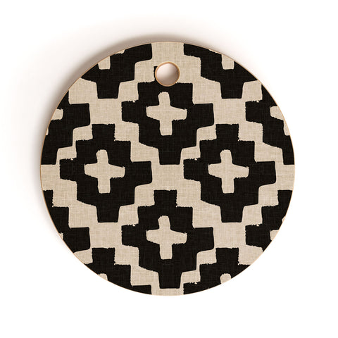 Holli Zollinger LINEN PLUS Cutting Board Round