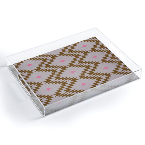 Holli Zollinger Native Natural Plus Pink Acrylic Tray