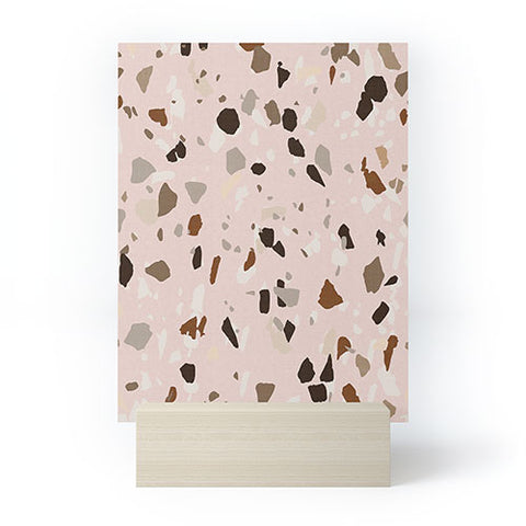 Holli Zollinger TERRAZZO OCHRE Mini Art Print