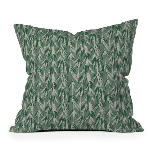 Holli Zollinger VINTAGE PALM Throw Pillow