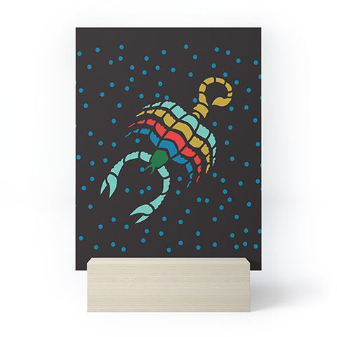 Holli Zollinger ZODIAC SCORPIO Mini Art Print