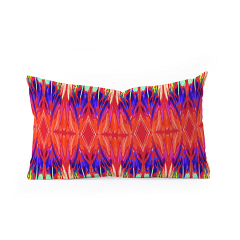 Holly Sharpe Carnival 01 Oblong Throw Pillow