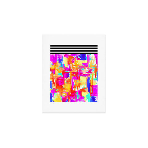 Holly Sharpe Colorful Chaos 1 Art Print