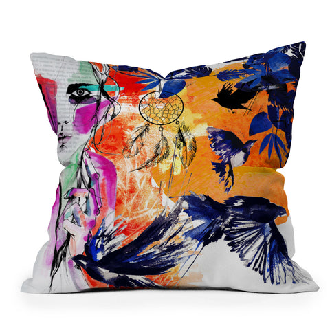 Holly Sharpe Nightfall Throw Pillow