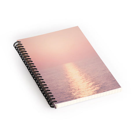 Ingrid Beddoes cashmere rose sunset Spiral Notebook