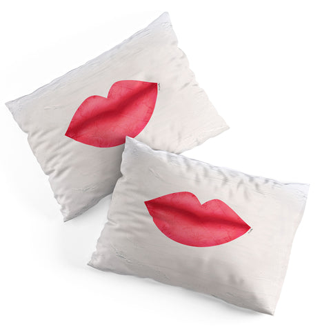 Isa Zapata My Lips Pillow Shams