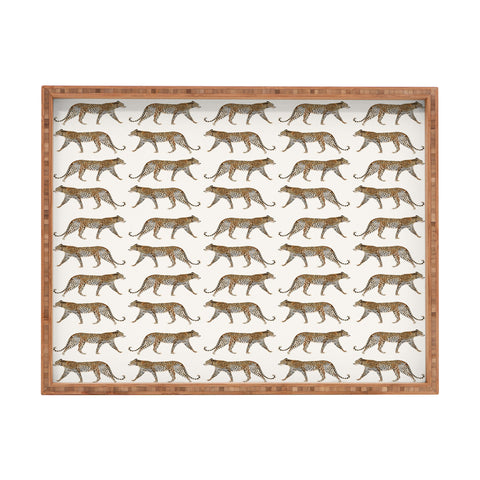 Iveta Abolina Cheetah Park II Rectangular Tray