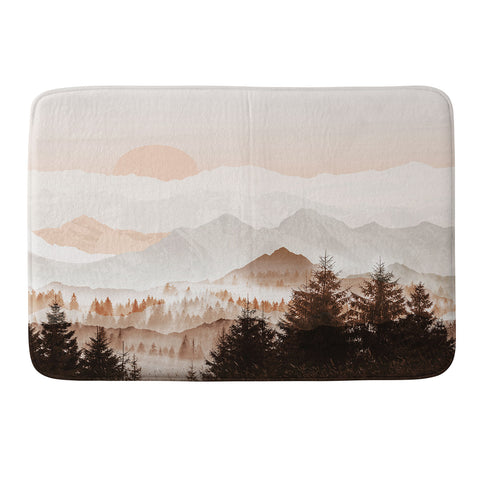 Iveta Abolina Cinnamon Peak Memory Foam Bath Mat