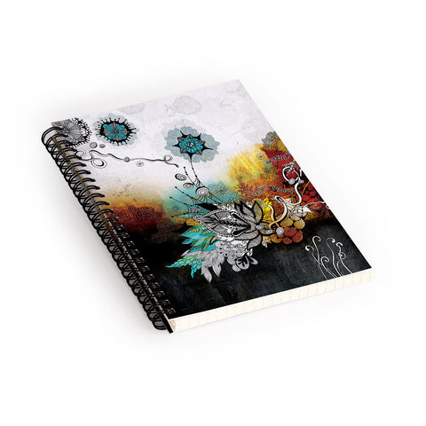 Iveta Abolina Frozen Dreams Spiral Notebook