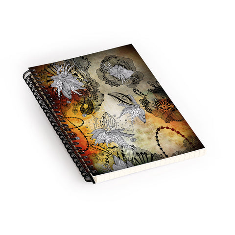 Iveta Abolina Nightplay Spiral Notebook