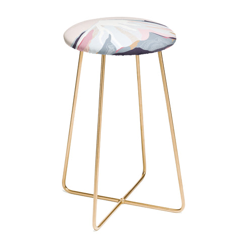 Iveta Abolina Off the Grid Purple Counter Stool