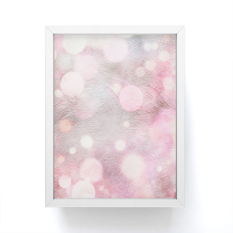 Iveta Abolina Pearl Cream Framed Mini Art Print