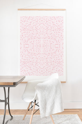 Iveta Abolina Pink Mist Art Print And Hanger