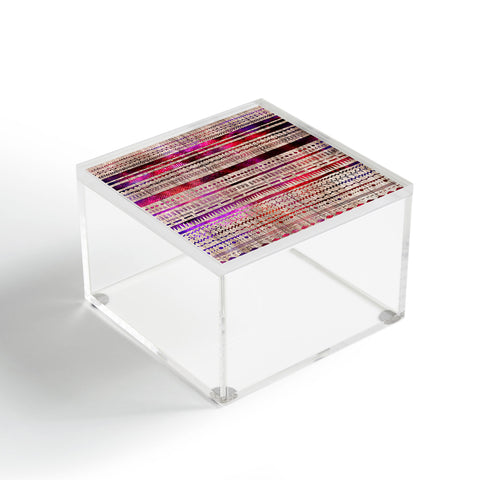 Iveta Abolina Purple Nebula Acrylic Box