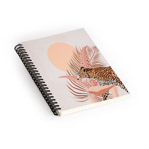 Iveta Abolina Raffi Sun Spiral Notebook