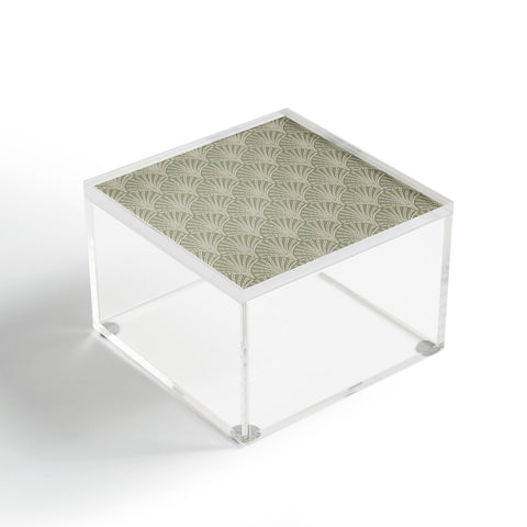 Iveta Abolina Scallop Fan Sage Acrylic Box