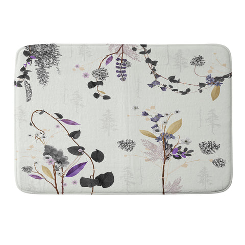 Iveta Abolina Woodland Dream Memory Foam Bath Mat